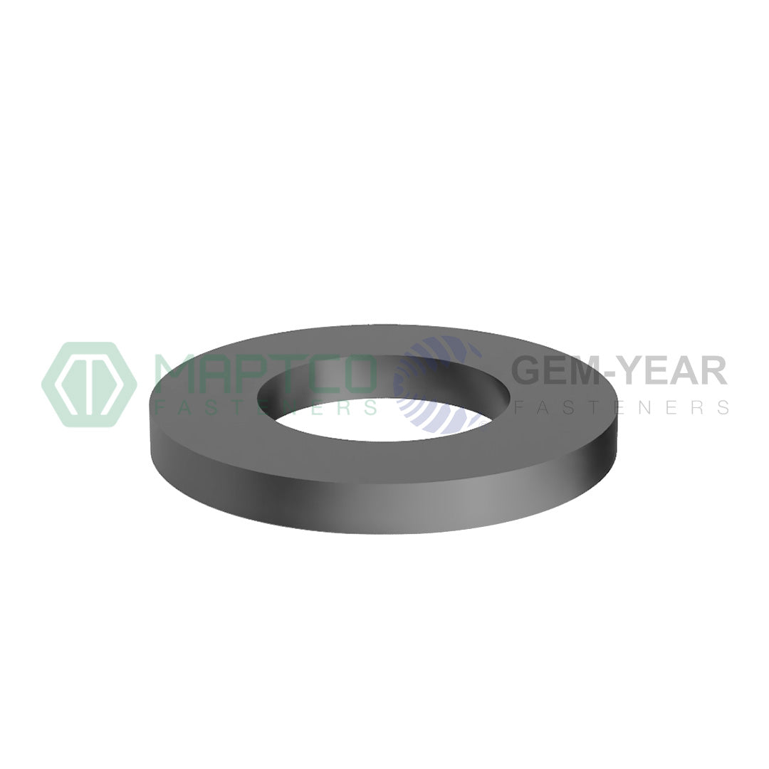 M6X12X1.6 Flat Round Washer 4.6 Zinc Yellow