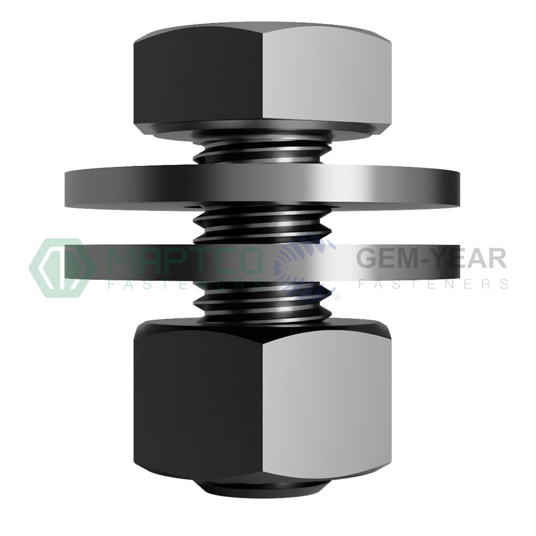 M16 X 30 Hex Purlin Assembly 4.6 Zinc Plated